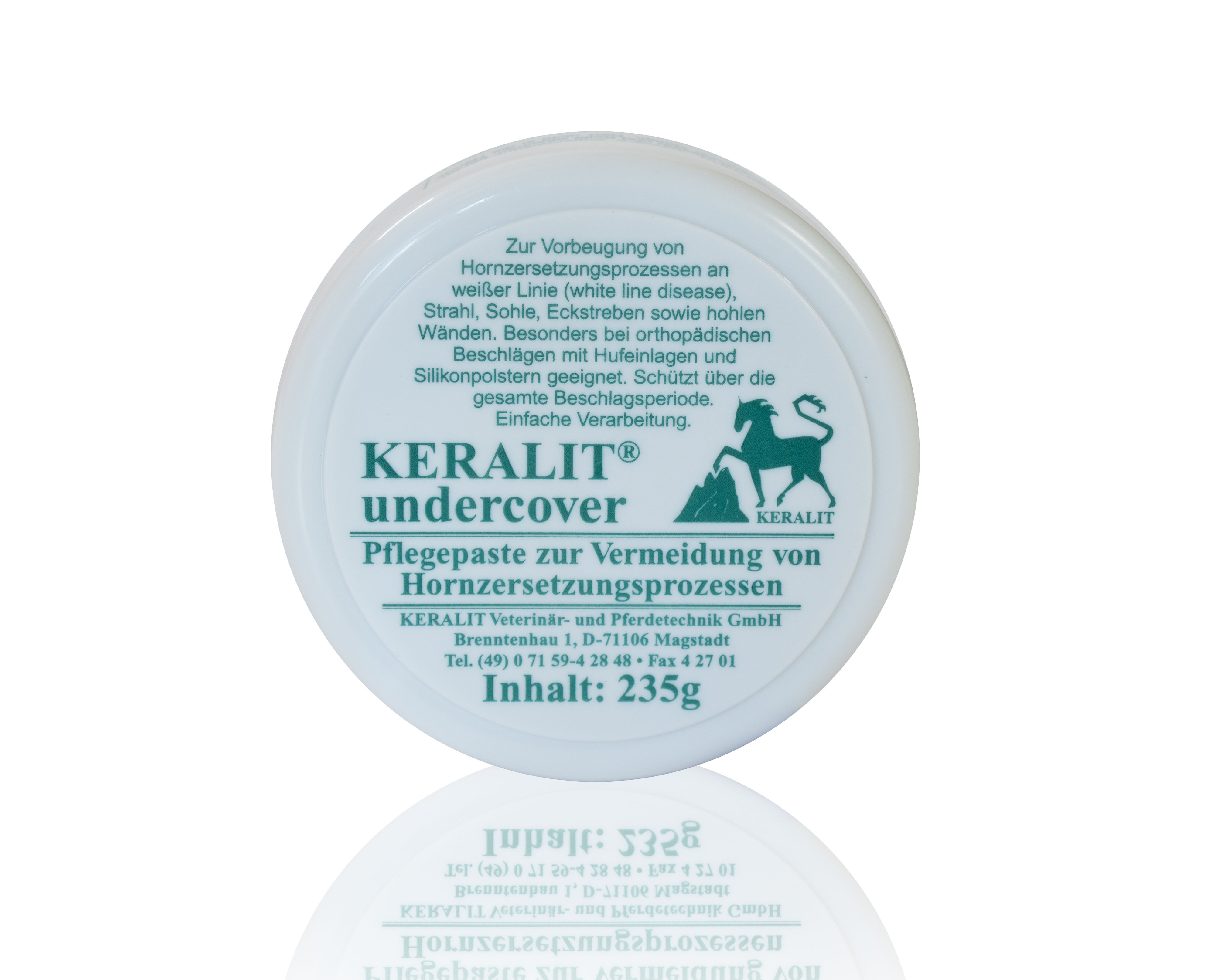 KERALIT Undercover Pflegepaste KERALIT Undercover Pflegepaste zur Vermeidung von Hornzerstörungsprozessen, 235g
